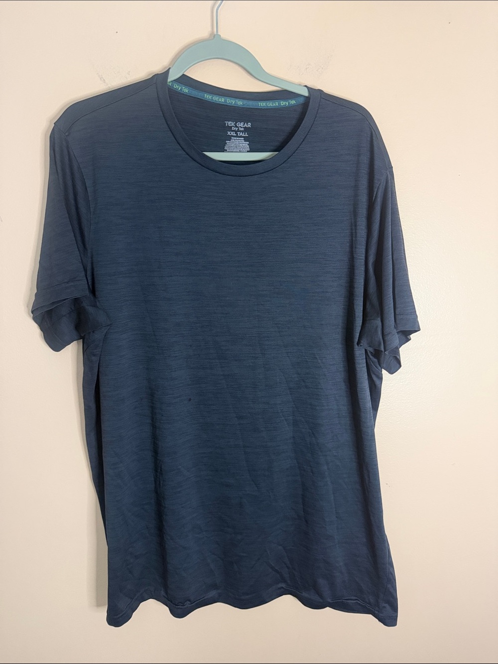 tek gear Navy Blue Short Sleeve Performance Tee